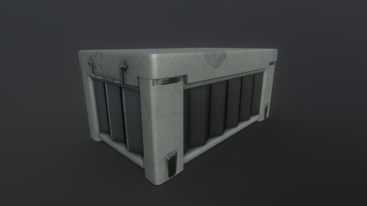 Military Crate – Free 3D Model STL