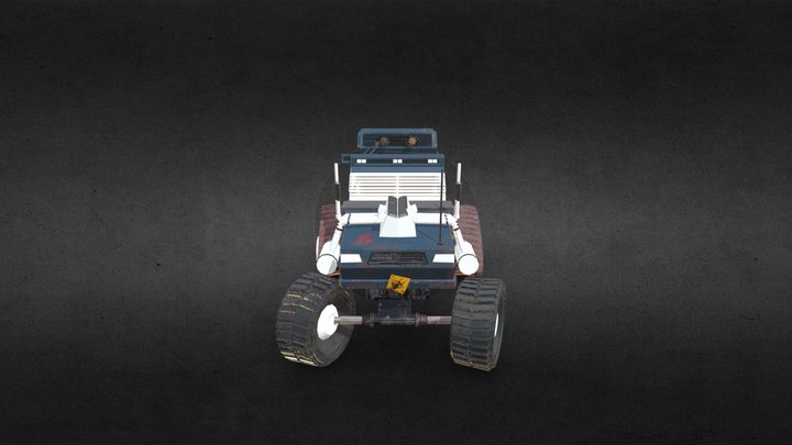 Zombie Truck 3D Model
