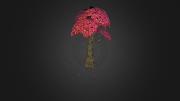 sakura tree 3D Model