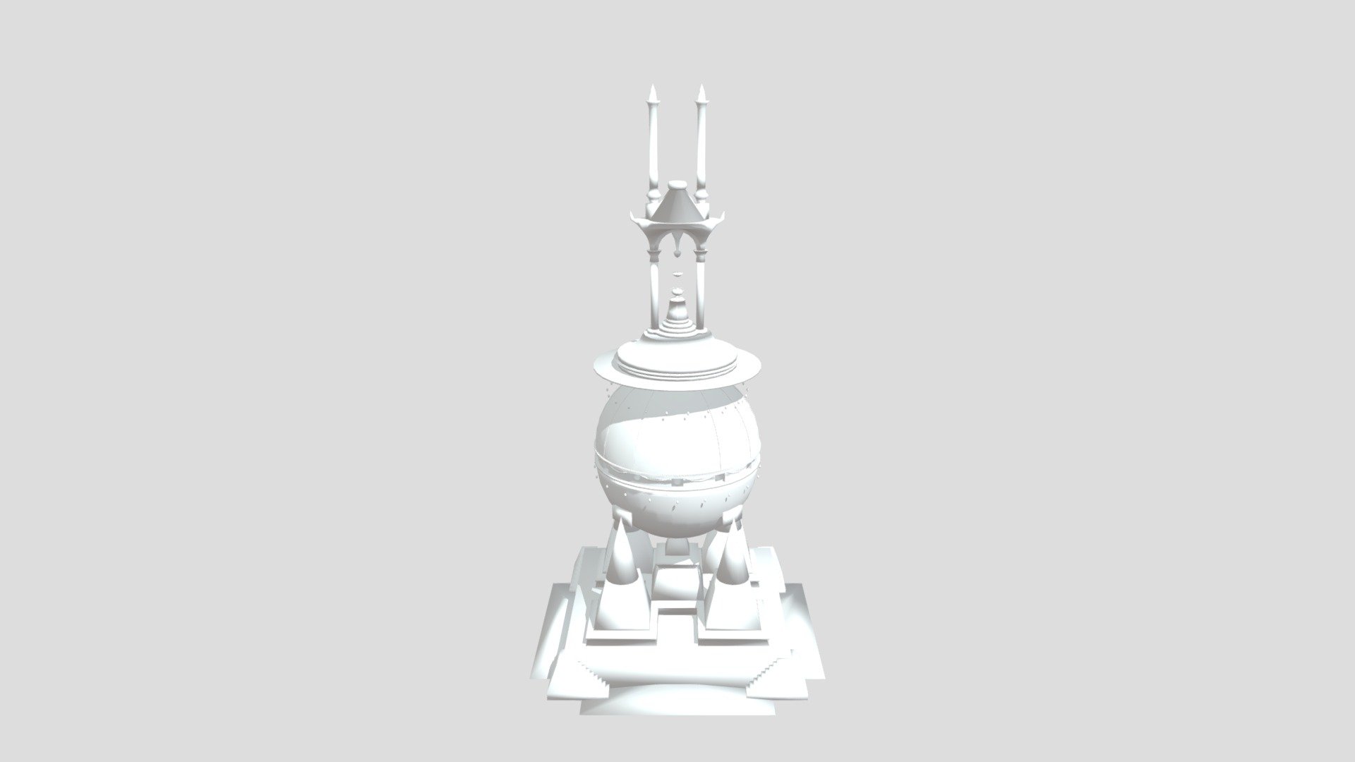 Lequeu's Interpretation — Sketchfab embed 3D viewer