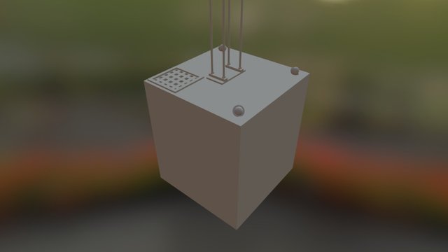 Elevator Lift Complete 3D Model