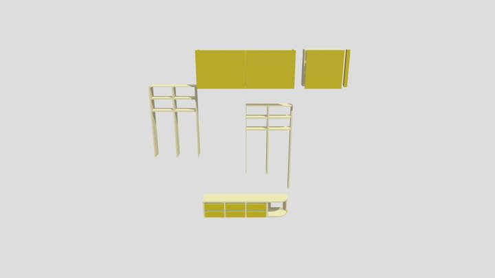 Mudroom 3D 3D Model