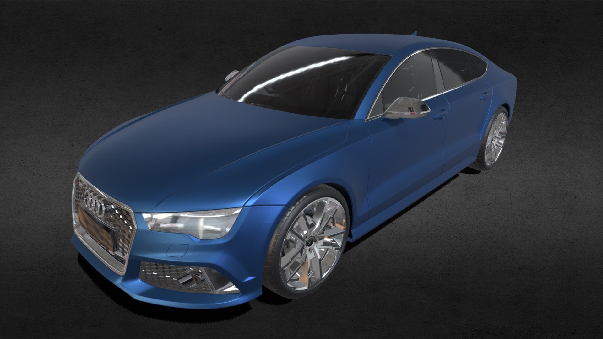 Audi-RS7- Sportback-performance-2016 - 3D model by llllline [19cf147 ...