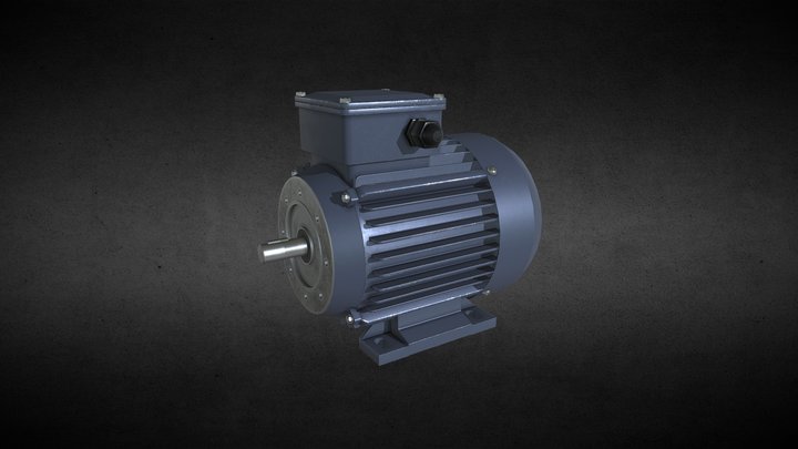 Electric motor 3D Model