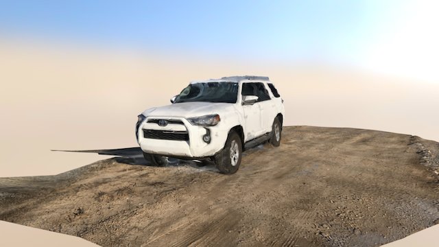 4Runner from Photogrammetry 3D Model