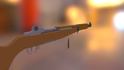 M1 grand low poly 3D Model