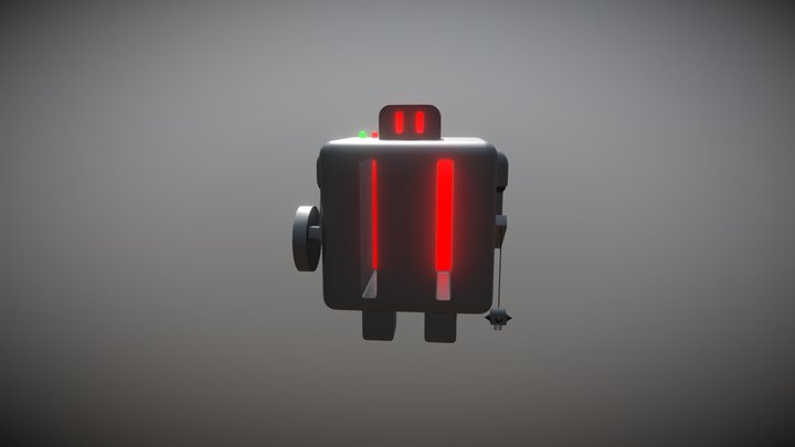 Battle Toaster - 1st Year Game Design 3D Model