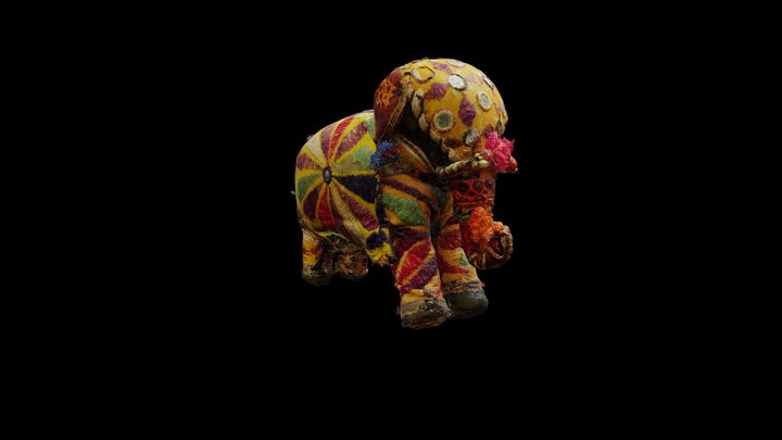Elephant (Textile) 3D Model