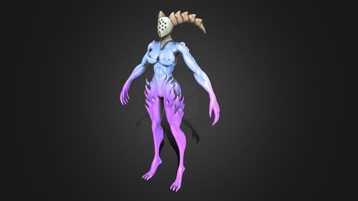 Demon Gladiator 3D Model