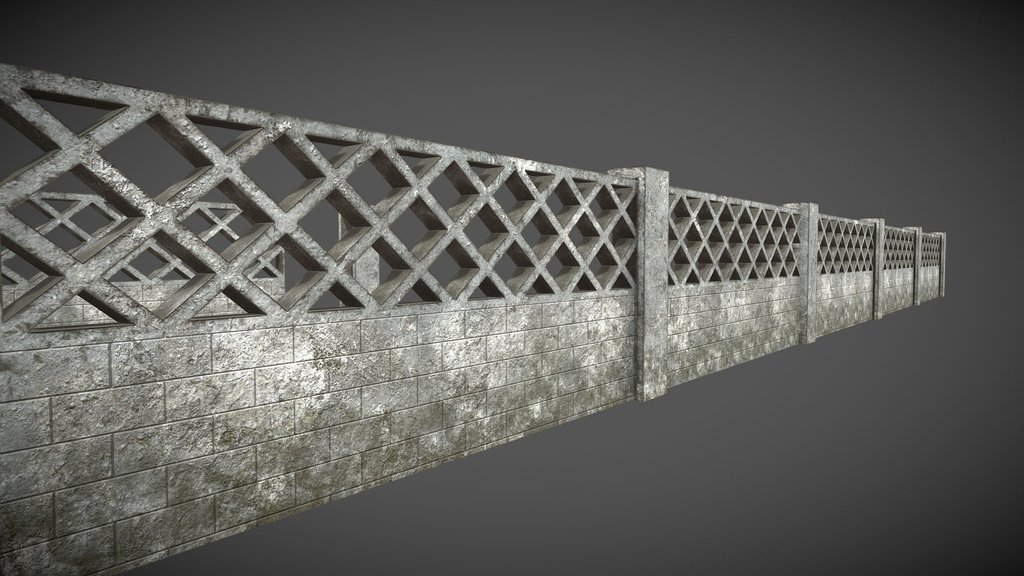 Garden cement fence Wall Building