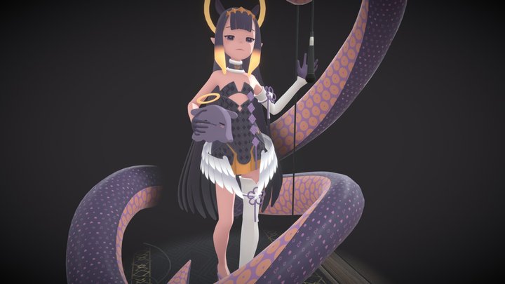 Ninomae Ina'nis 3D Model