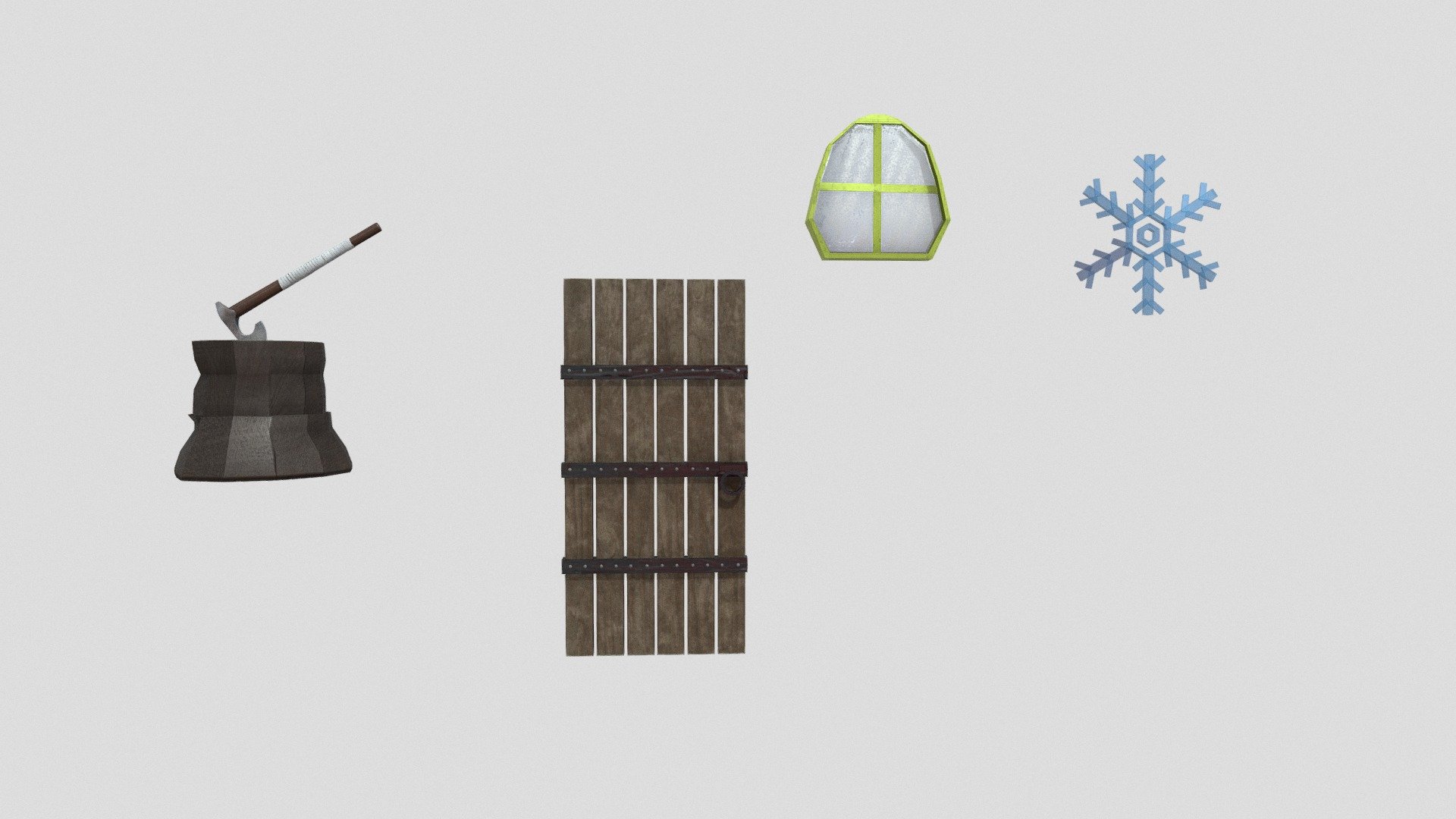 Viking / Fantasy scene elements