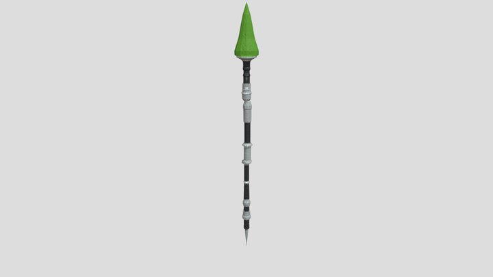 P06D_CarneyD_KryptoniteSpear 3D Model