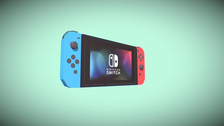 Nintendo Switch 3D Model