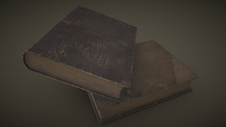 Books 3D Model