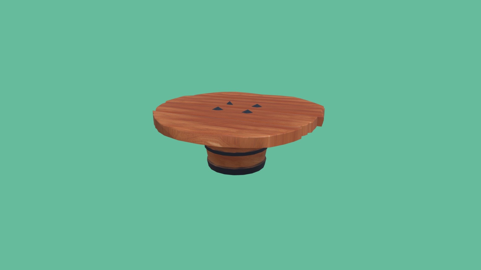 Pirate Table - 3D model by MinerReno [19d60a9] - Sketchfab