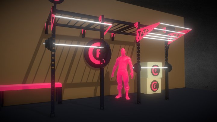 CrossFit 3D_obj 3D Model