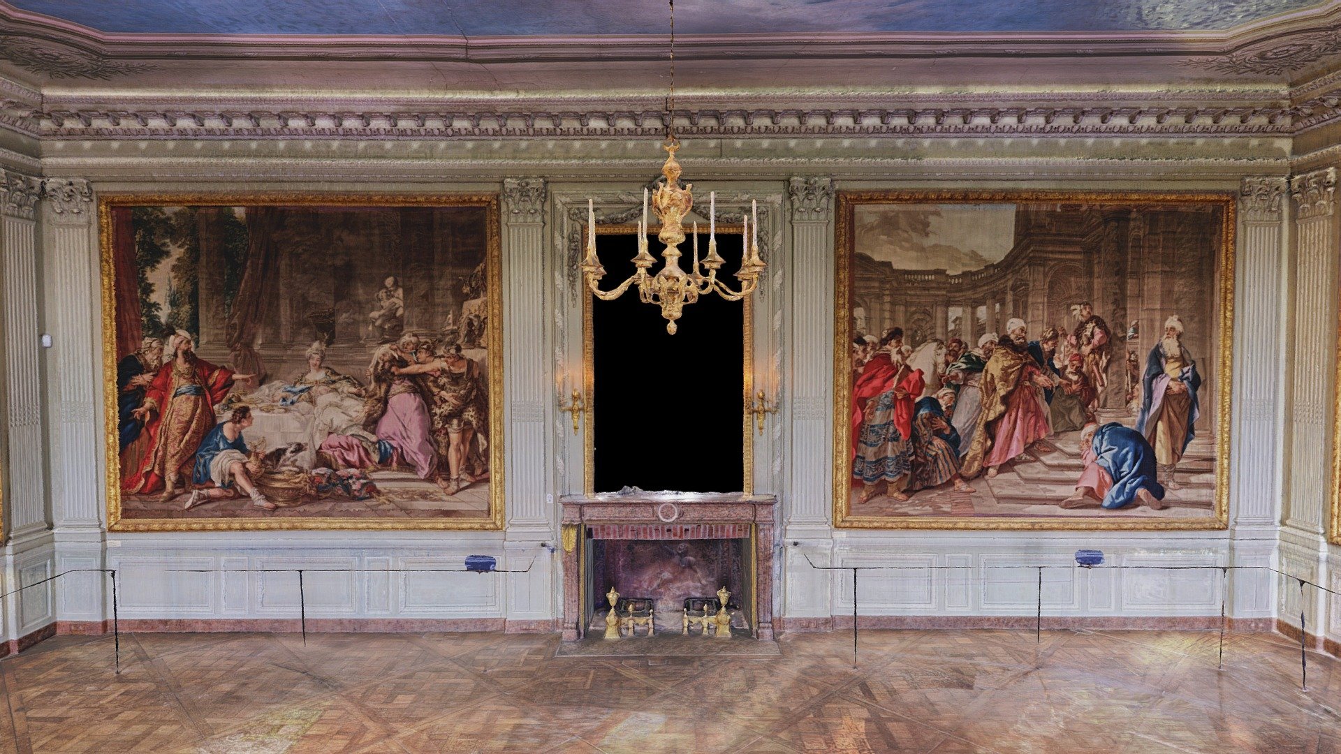 Tapestry Room - Château de La Roche-Guyon