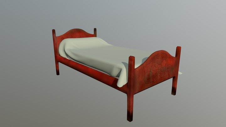 Bed Compouned 3D Model