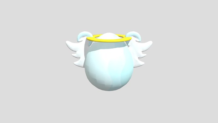 Angel Egg 3D Model