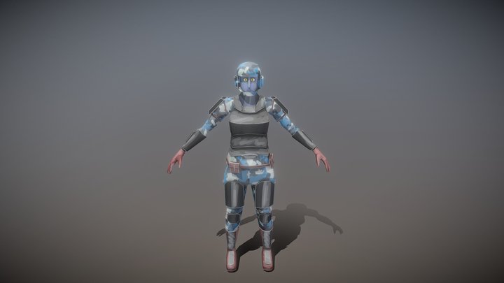 Thania Darson 3D Model