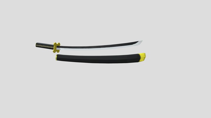 Basic Katana 3D Model