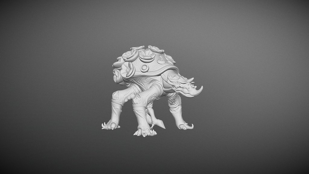GA-CRE-013-Mythical Bloom-Back Grazer