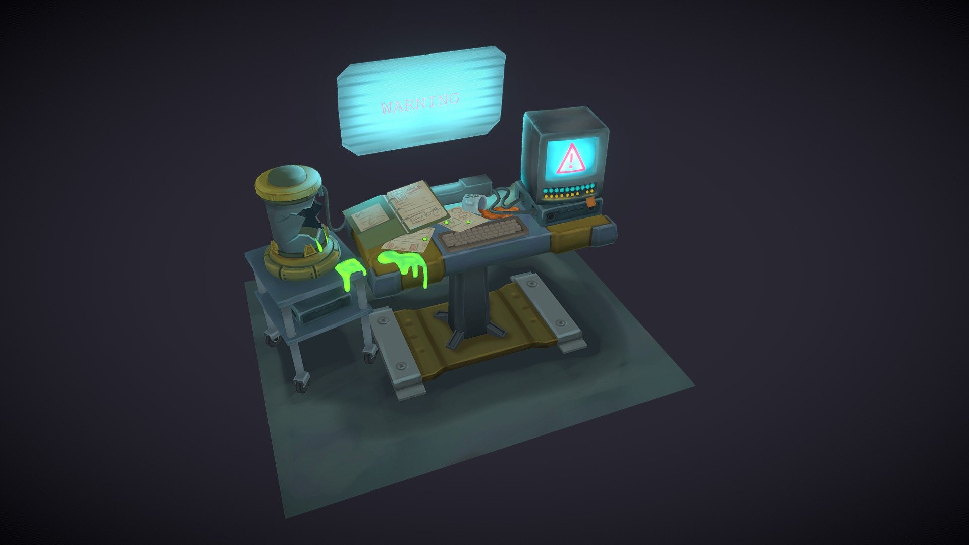WIP Science Experiment - 3D model by MonBon [19da3fe] - Sketchfab