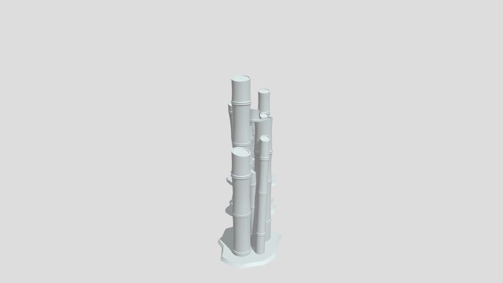 Bamboo 3D Model