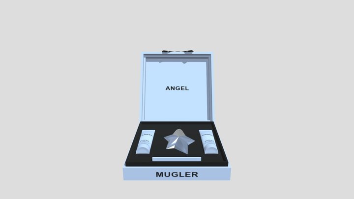 Parfum Mugler Angel 3D Model