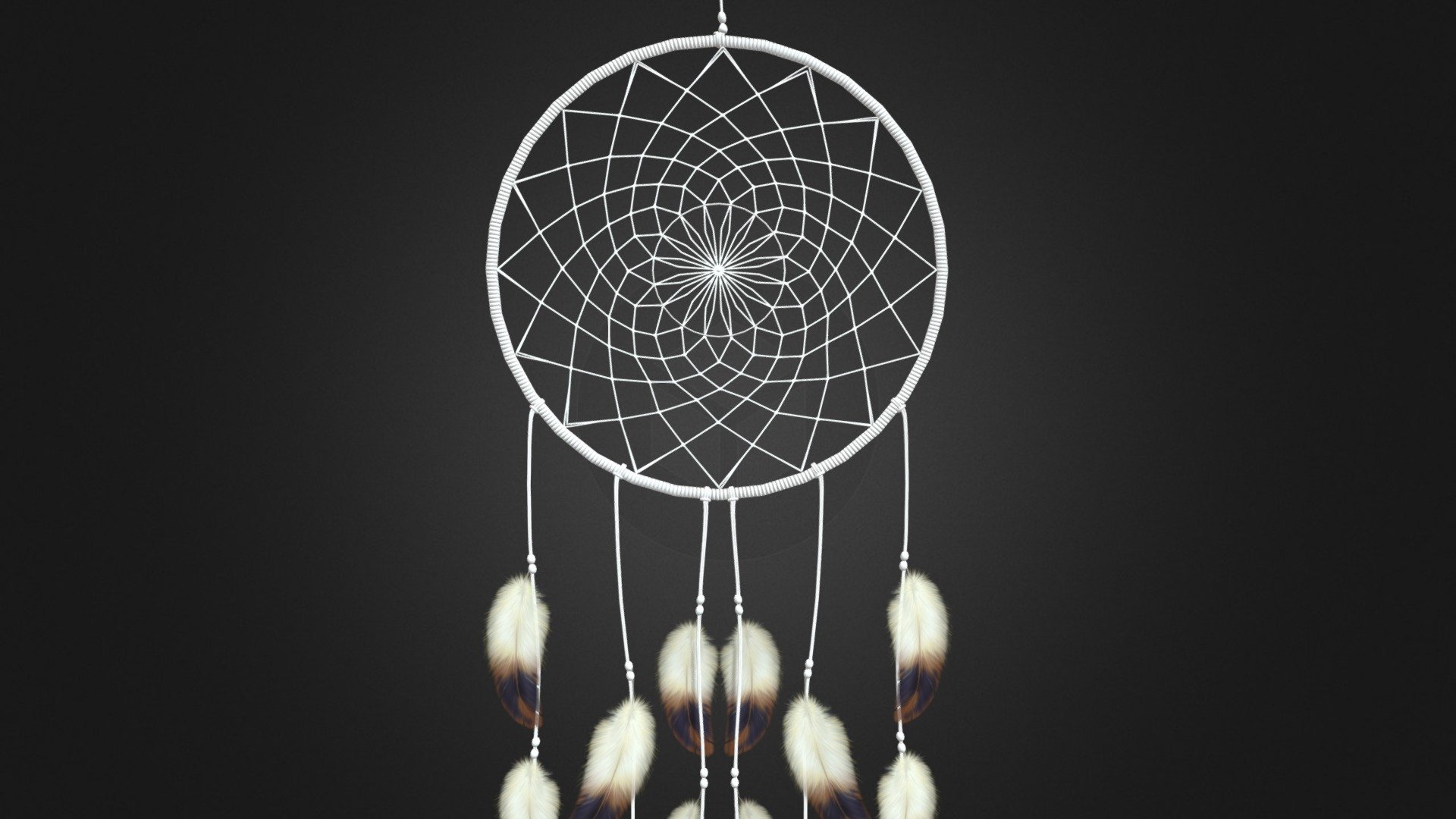 Dream Catcher Buy Royalty Free 3D model by leman0312 [19dc414