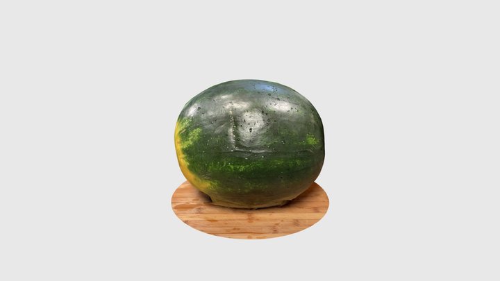 Watermelon 3D Model
