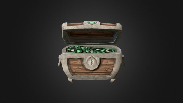 Chest Variation 3 3D Model