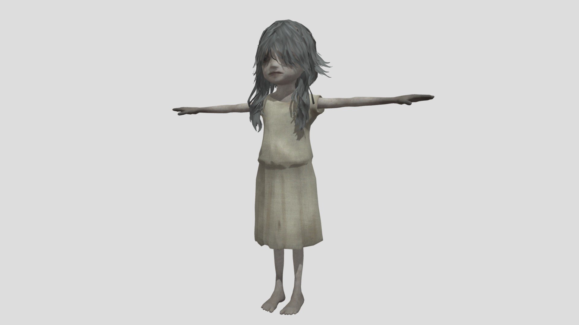 captured child/female - Download Free 3D model by Gavin Bou - Official