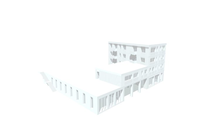 Library 3D Model