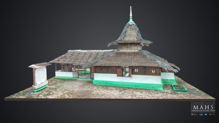 Wapauwe Old Mosque, Maluku, Indonesia