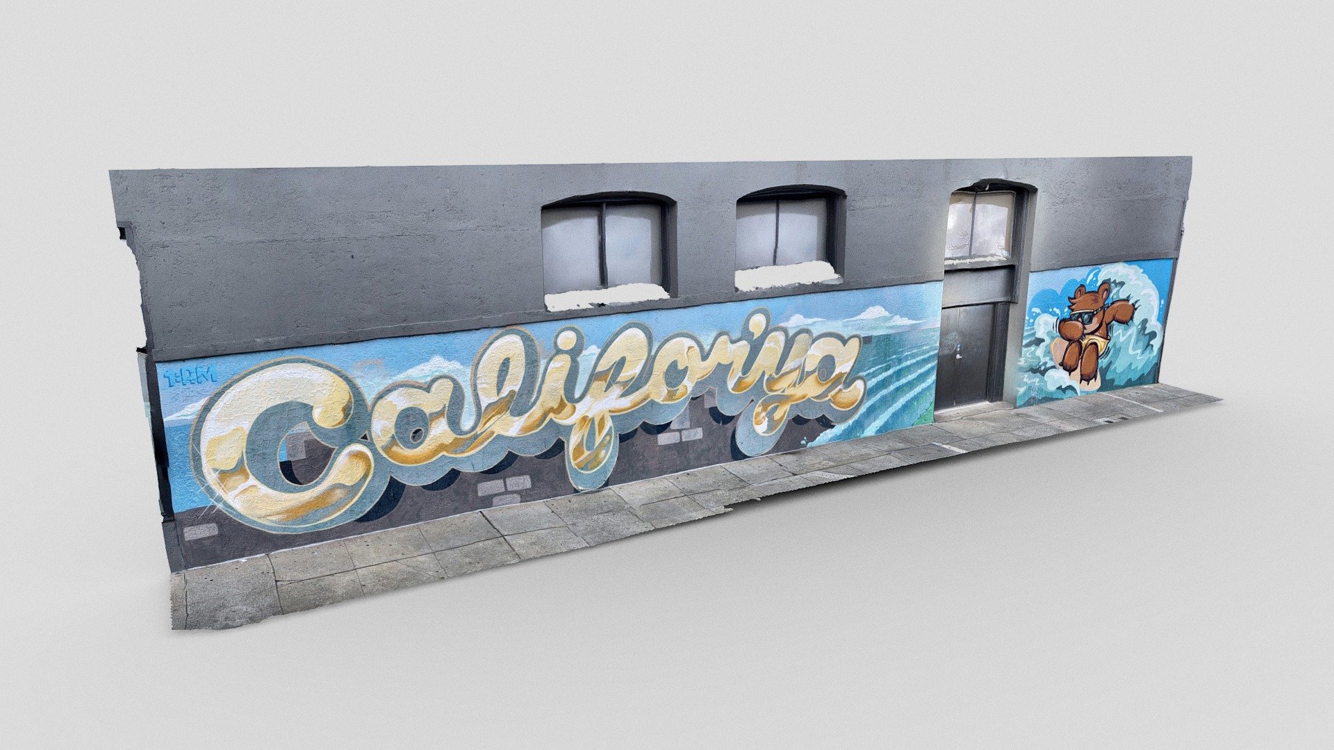 Day 70: Califor'ya mural in SOMA - 1scanaday