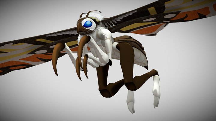 Mothra 2024 – Free 3D Model STL