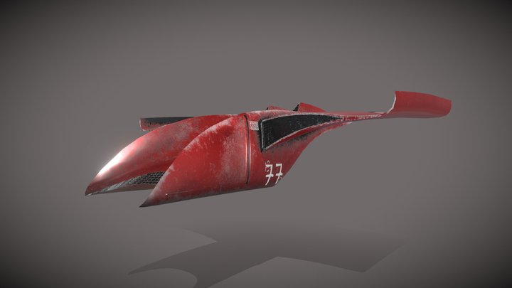 SpaceShip 3D Model