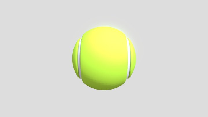 Tennis ball 3D Model