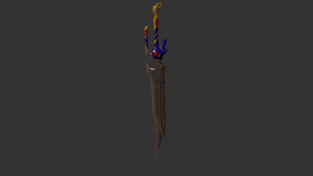 Heavy Two Handed PBR Sword