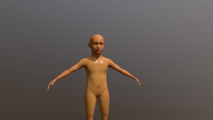 Kid Basemesh 3D Model