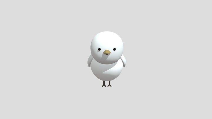 Seagull 3D Model
