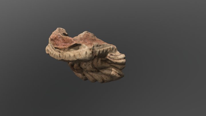 Terracotta spout fragment 3D Model
