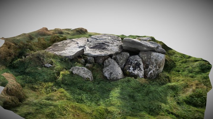 Leaba an Fhir Mhuimhnigh Tomb KE042-142---- 3D Model