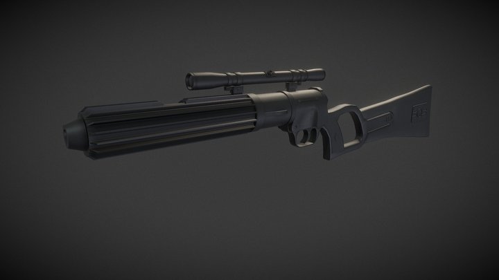 EE-3 carbine rifle 3D Model