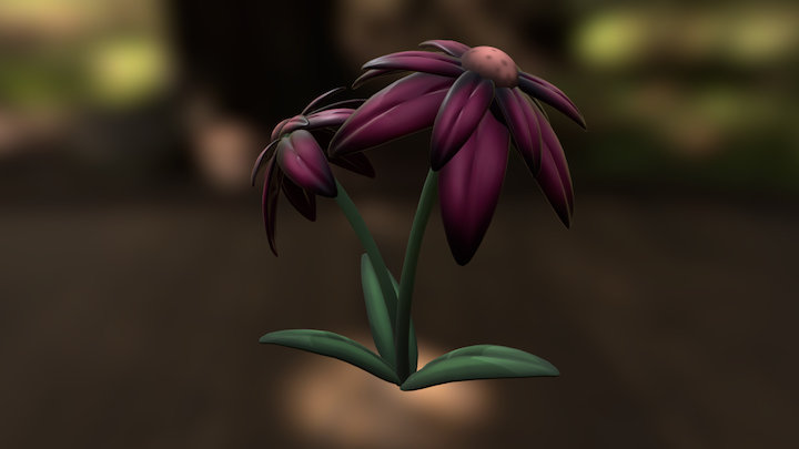 Flower No. 1 3D Model