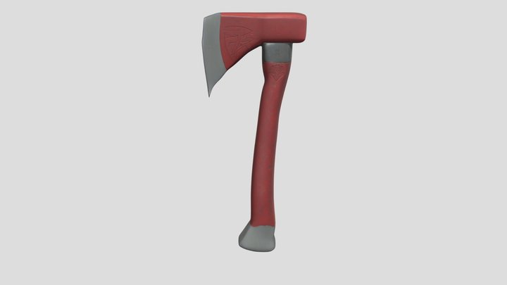 Firefighter's Axe 3D Model