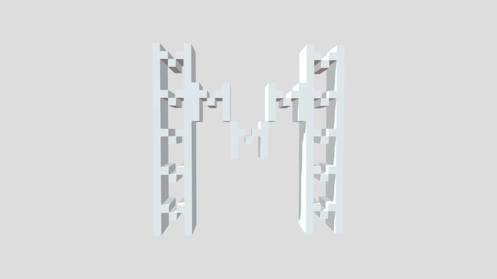 Fractal M 3D Model