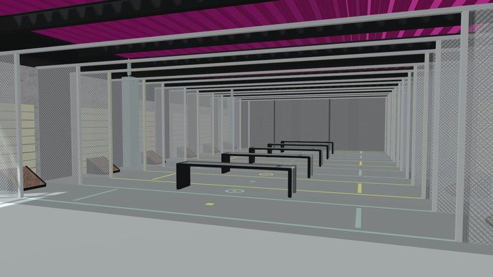 C-079 Tejo Music Hall - La Bebeta 3D Model